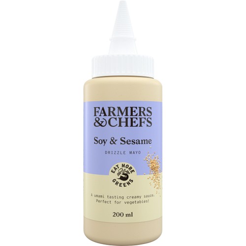 Mayo Soy Sesame 200ml Farmers & Chefs
