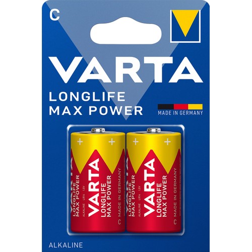 Batteri Longlife Max Power C 2-p