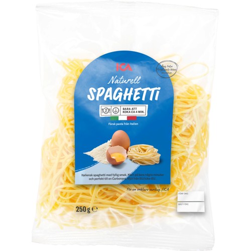 Pasta Spaghetti Färsk 250g ICA