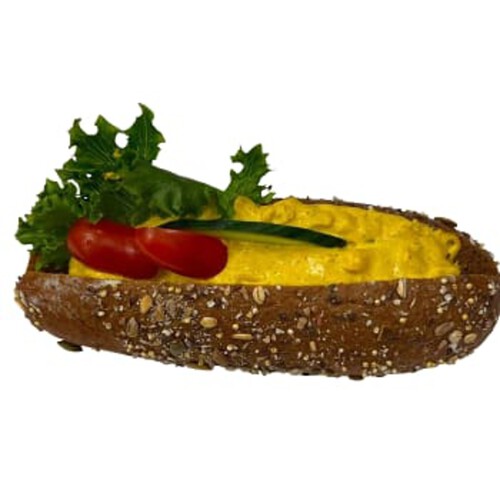 Baguette grov kyckling curry