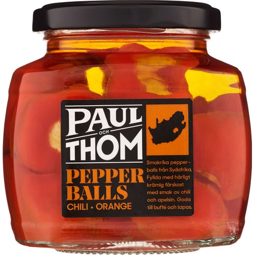 Pepperballs Chili Orange 250g Paul och Thom