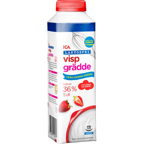 Vispgrädde Laktosfri 36% 5dl ICA