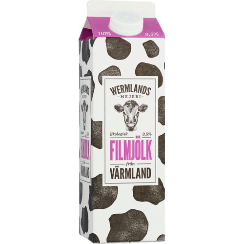 Filmjölk 3,5% Ekologisk 1l Wermlands mejeri