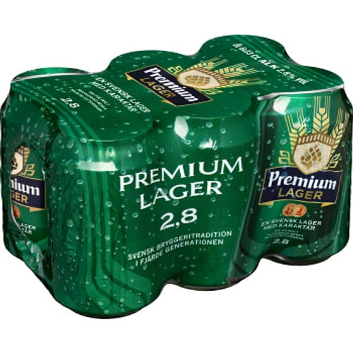 Öl Lager 2,8% 33cl 6-p Spendrups