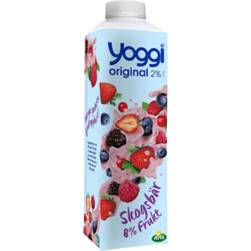 Yoghurt Original Skogsbär 2% 1000g Yoggi®