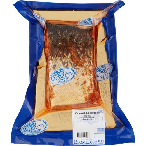Varmrökt dubbelfilé Bit ca 500g Blomlöfs Rökeri