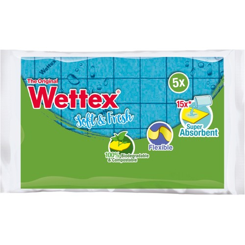 Wettex Soft & Fresh 5-p
