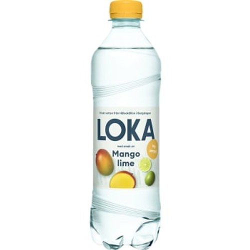 Vatten Kolsyrat Mango Lime 50cl Loka