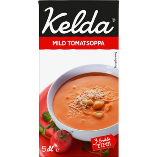 Mild tomatsoppa 3% 5dl Kelda