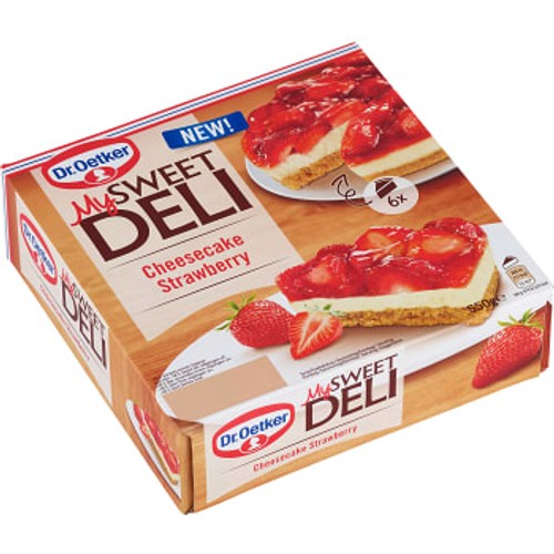 Cheesecake Jordgubb Fryst 550g Dr.Oetker