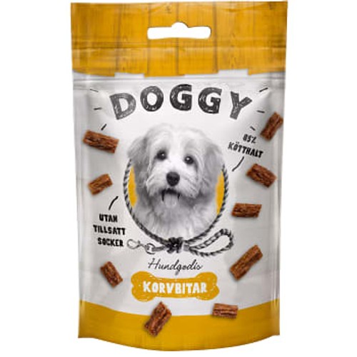 Hundgodis Korvbitar 55g Doggy