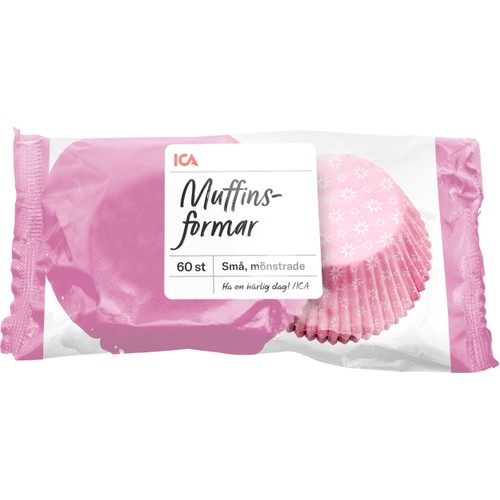 Muffinsformar Mönstrade Små 60-p ICA