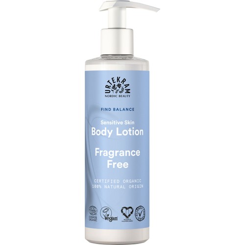 Body Lotion Find Balance Fragrance Free Ekologisk 245ml Urtekram