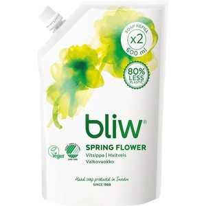 Handtvål Vitsippa refill 600ml Miljömärkt Bliw