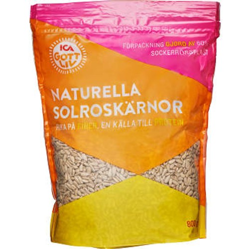 Solroskärnor 800g ICA Gott Liv 