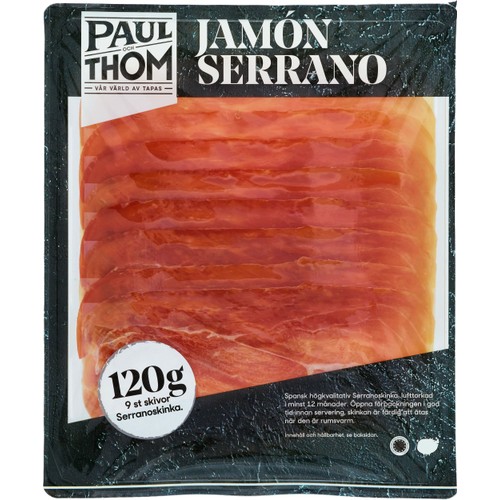 Jamon Serrano 120g PAUL OCH THOM