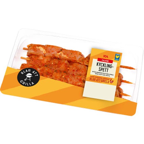 Kycklingspett cajun 480g ICA