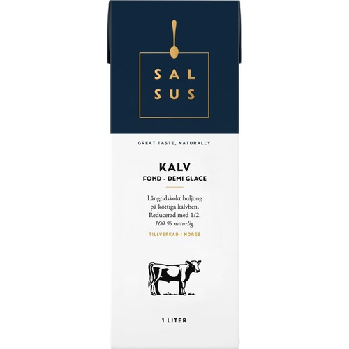 Kalvfond Demi Glace 1000ml Salsus