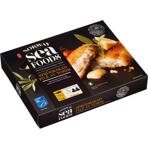 Torskfilé Sprödbakad 350g Norway Seafoods 