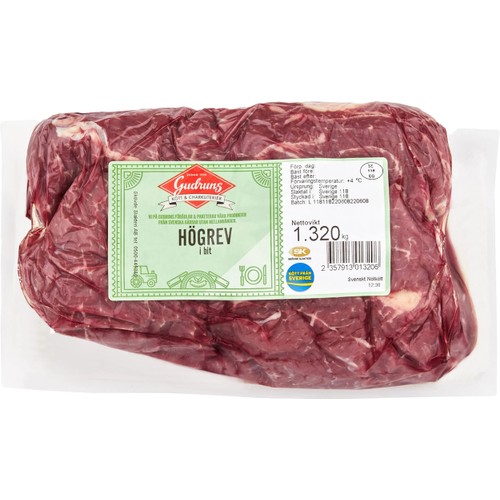 Högrev I Bit ca 1000g Gudruns
