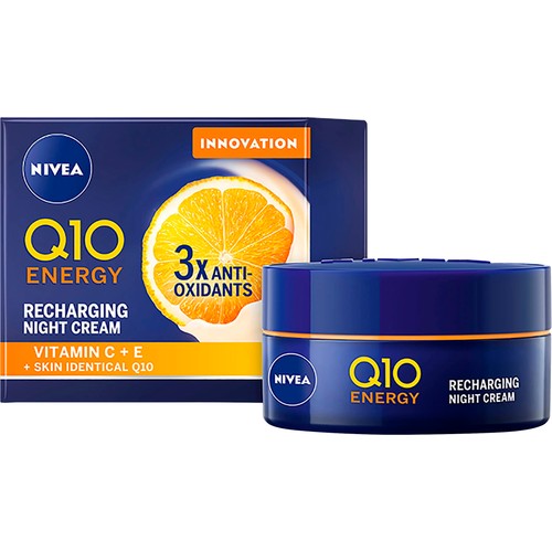 Nattkräm Q10 + Energy Vitamin C + E 50ml Nivea