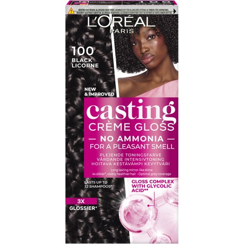 Hårtoning Black Licorne 100 1p Casting Creme Gloss