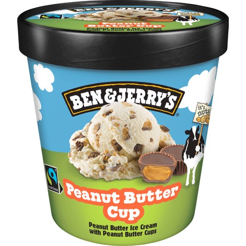Glass Peanut butter cup 465ml Ben & Jerrys