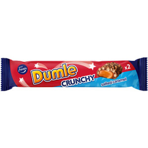 Chokladstycksak Dumle Crunchy Salt Karamell 55G