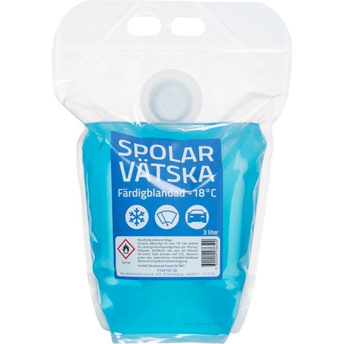 Spolarvätska Färdigblandad påse 3l Titab