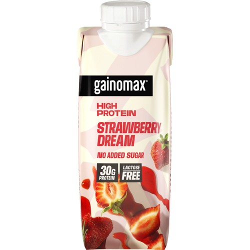 Proteindryck Strawberry Dream High Protein 250ml Gainomax