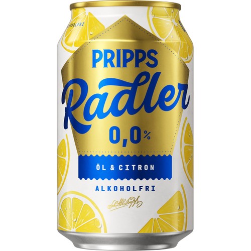 Öl Radler & Citron A.fri B 33cl Pripps