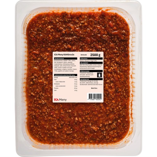 Köttfärssås 2,5kg ICA Meny