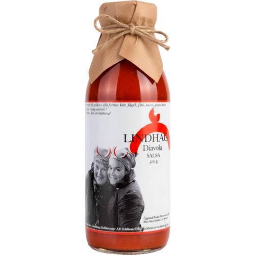 Diavola Salsa 500g Lindhags
