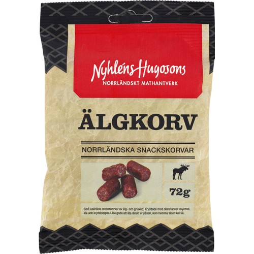 Älgkorv 72g Nyhléns Hugosons