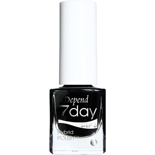 Nagellack 7days 013 Goth Black 1-p Depend
