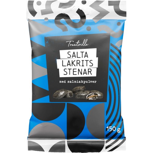 Salta Lakritsstenar 150g Treatville