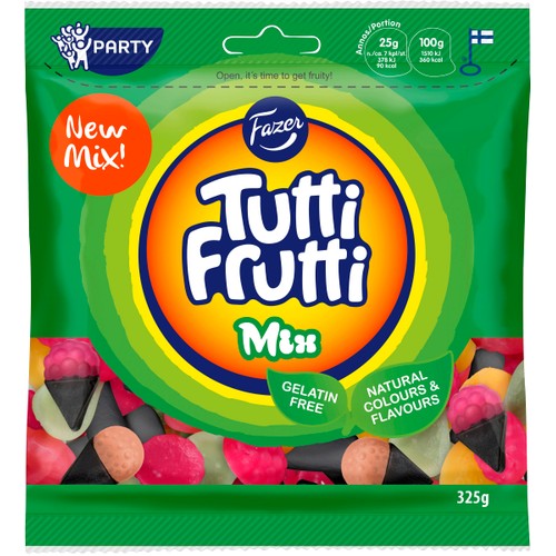 Tutti Frutti Mix 325g Fazer