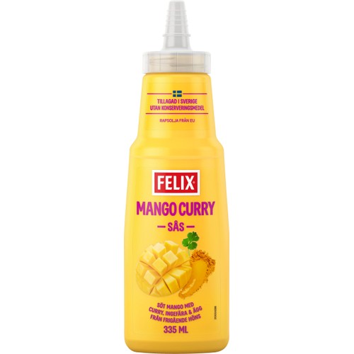 Sås Mango Curry 335ml Felix