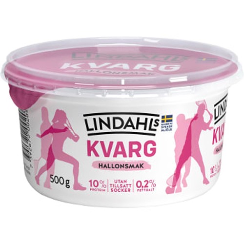 Kvarg Hallon 0,2% 500g Lindahls