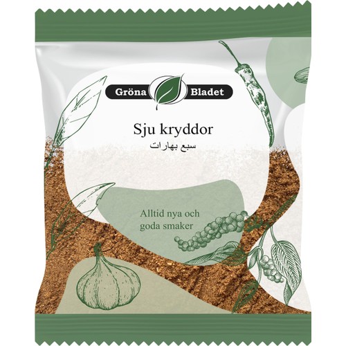 Sju Kryddor 40g Gröna Bladet