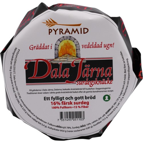 Knäckebröd Surdeg 135g Dala Järna