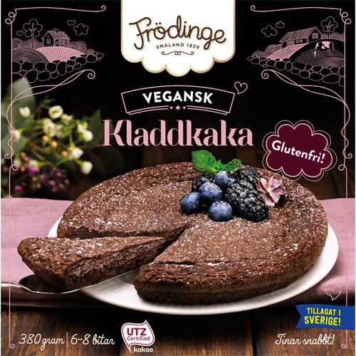 Kladdkaka Vegansk 380g Frödinge