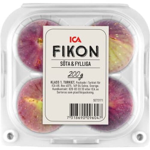 Färska fikon 200g Klass 1 ICA