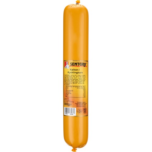 Kalkon Kycklingkorv 900g Sentürk