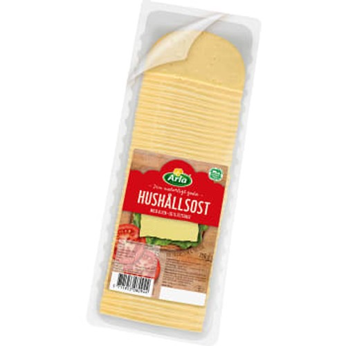 Hushållsost Skivad 26% 750g Arla