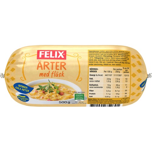 Ärtsoppa med fläsk 500g Felix