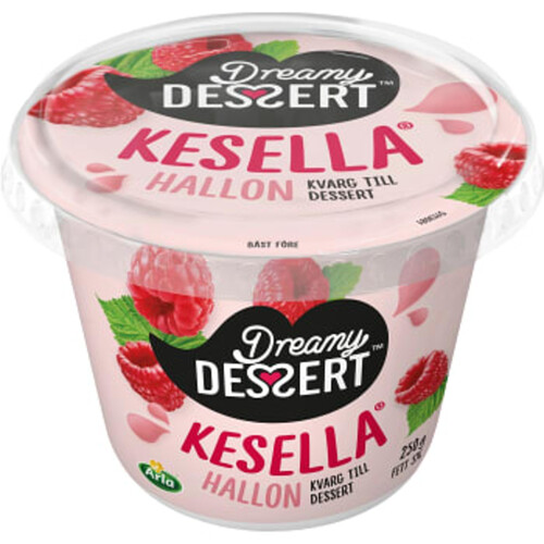 Dessertkvarg Kesella® Hallon 5% 250g Dreamy Dessert