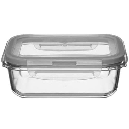 Förvaringsburk Glas med lock 0,67l ICA