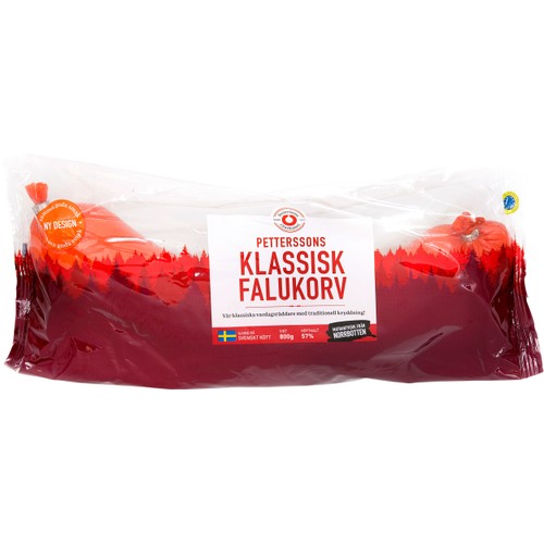 Klassisk falukorv 800g Petterssons Charkuteri