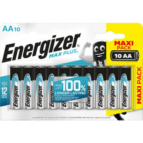 Batteri Max Plus AA 10-p Energizer